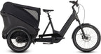 Vélo cargo électrique Cube trike hybrid cargo 750 grey´n´reflex