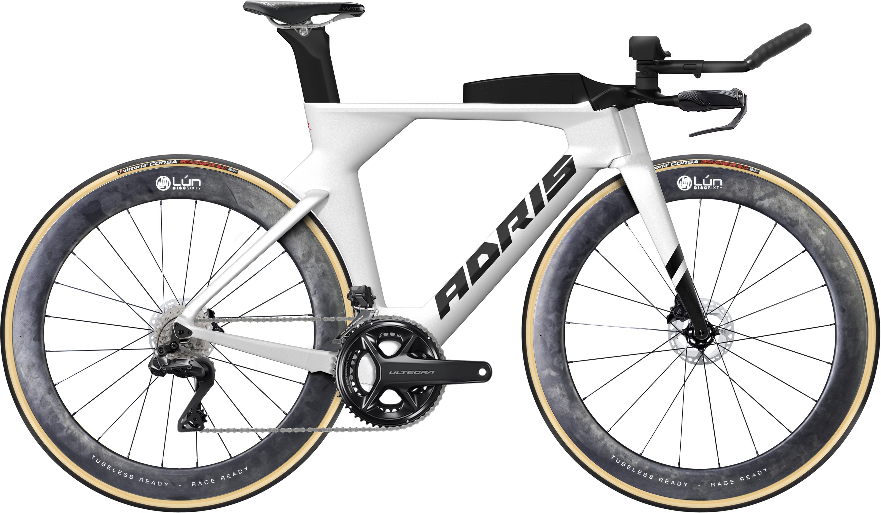 Vélo triathlon Adris la fusee, shimano ultegra di2 12v glaci