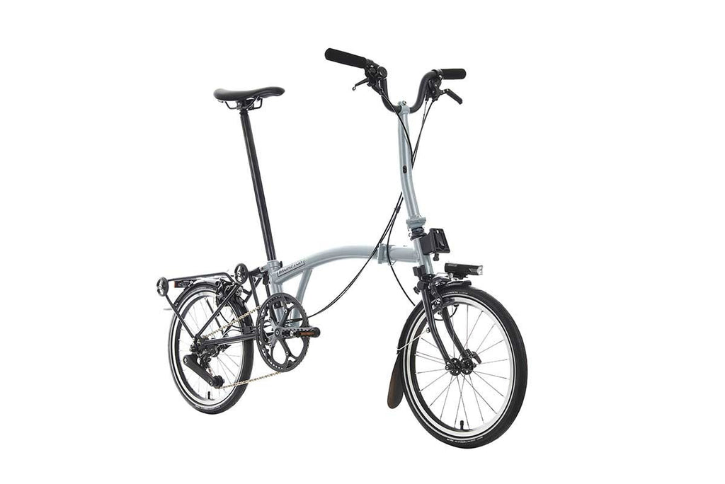 Vélo pliant Brompton p line urban with roller frame - 4 vitesses