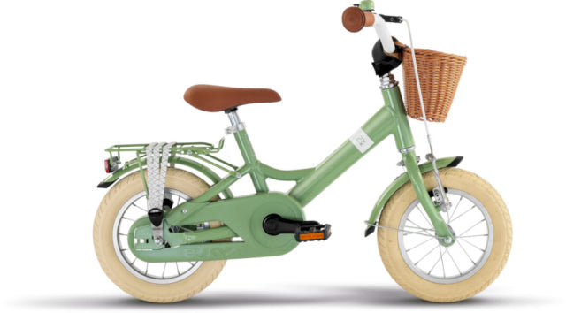 Vélo enfant Puky youke 12 classic vert rétro