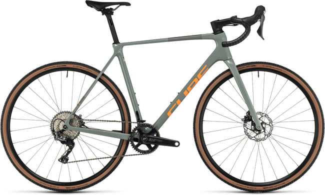 Vélo cyclo-cross Cube cross race c:62 pro swampgrey 'n' orange Hover Image
