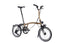 Vélo pliant Brompton p line urban with battery lighting - 4 vitesse