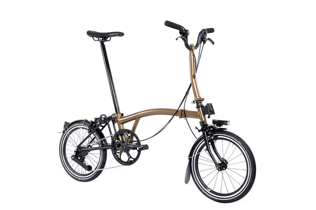 Vélo pliant Brompton p line urban with battery lighting - 4 vitesse Hover Image