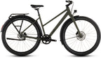 Vélo ville Cube editor one fe trapeze reedgreen´n´black
