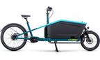Vélo cargo électrique Cube cargo hybrid 500 blue´n´lime