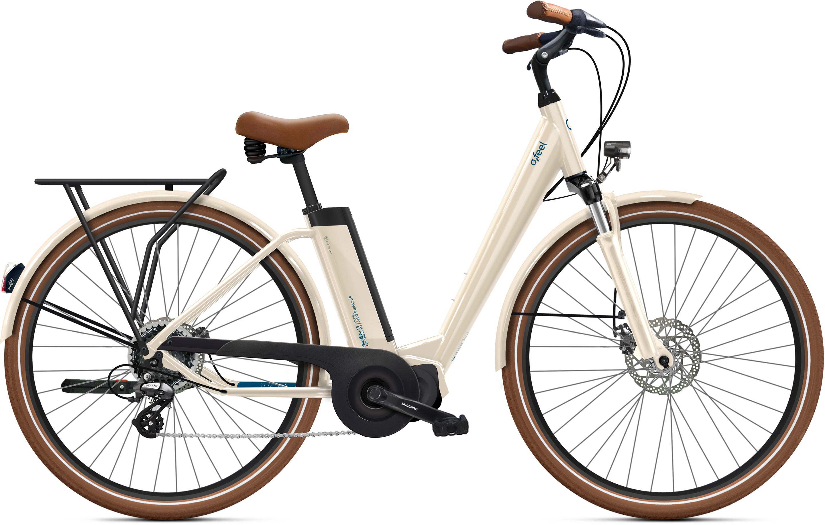 Vélo ville électrique O2feel o2 feel ivog city up 4.1 univ ipf400