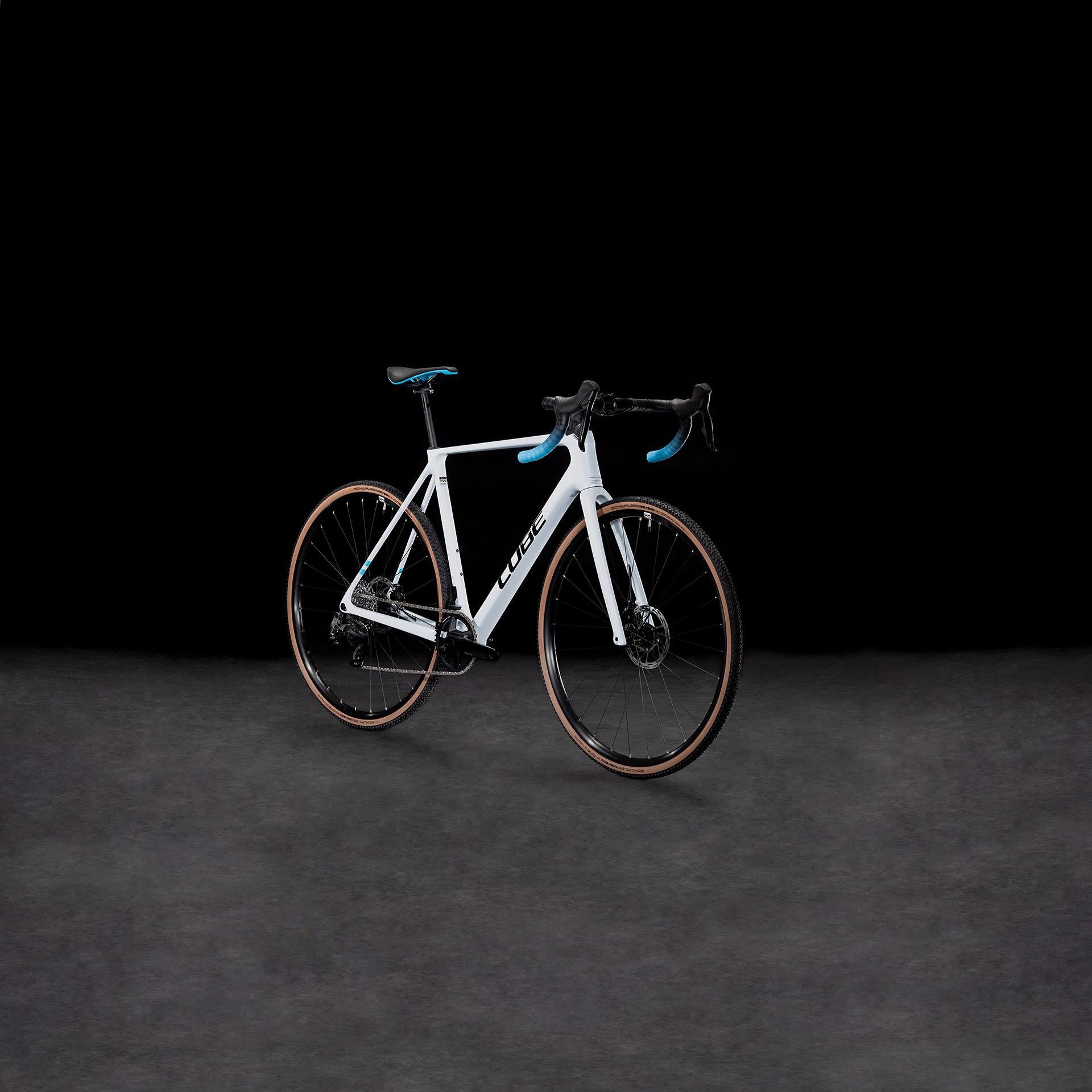 Vélo cyclo-cross Cube cross race c:62 race polarwhite 'n' blue