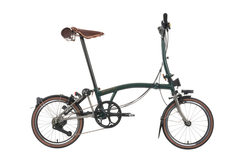 Vélo pliant Brompton x bremont x cheaney p line
