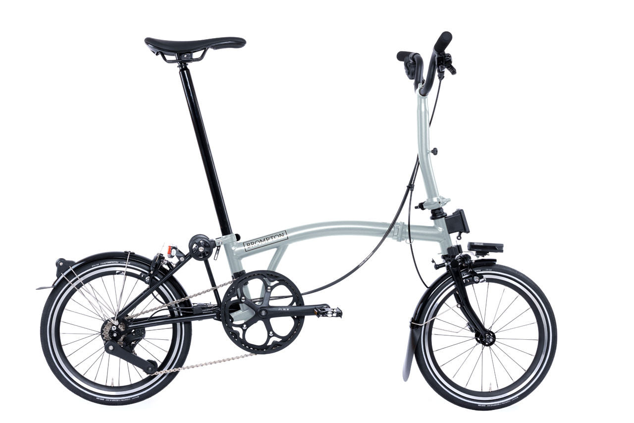Vélo pliant Brompton p line explore - 12 vitesses