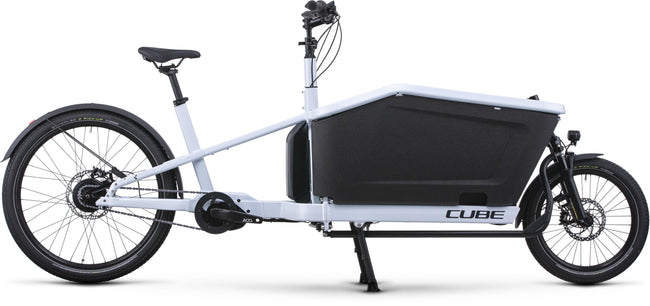 Vélo cargo électrique Cube cargo hybrid 500 flashwhite´n´black Main Image