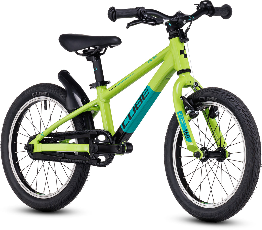 Vélo enfant Cube cubie 160 rt green´n´black