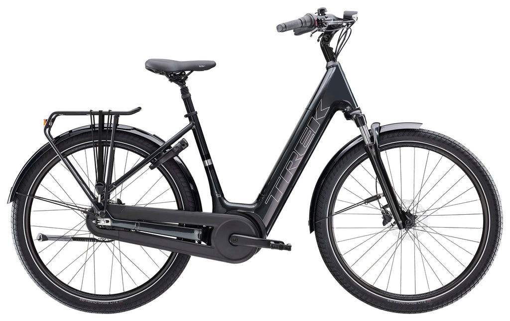 Vélo ville électrique Trek district+ 3 lowstep 400wh
