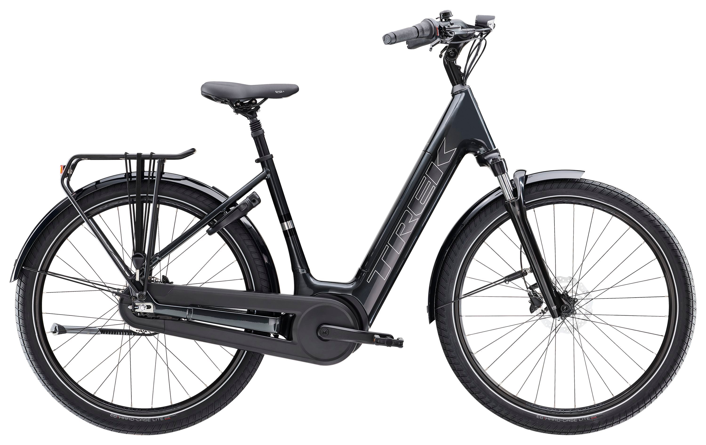 Vélo ville électrique Trek district+ 3 lowstep 400wh