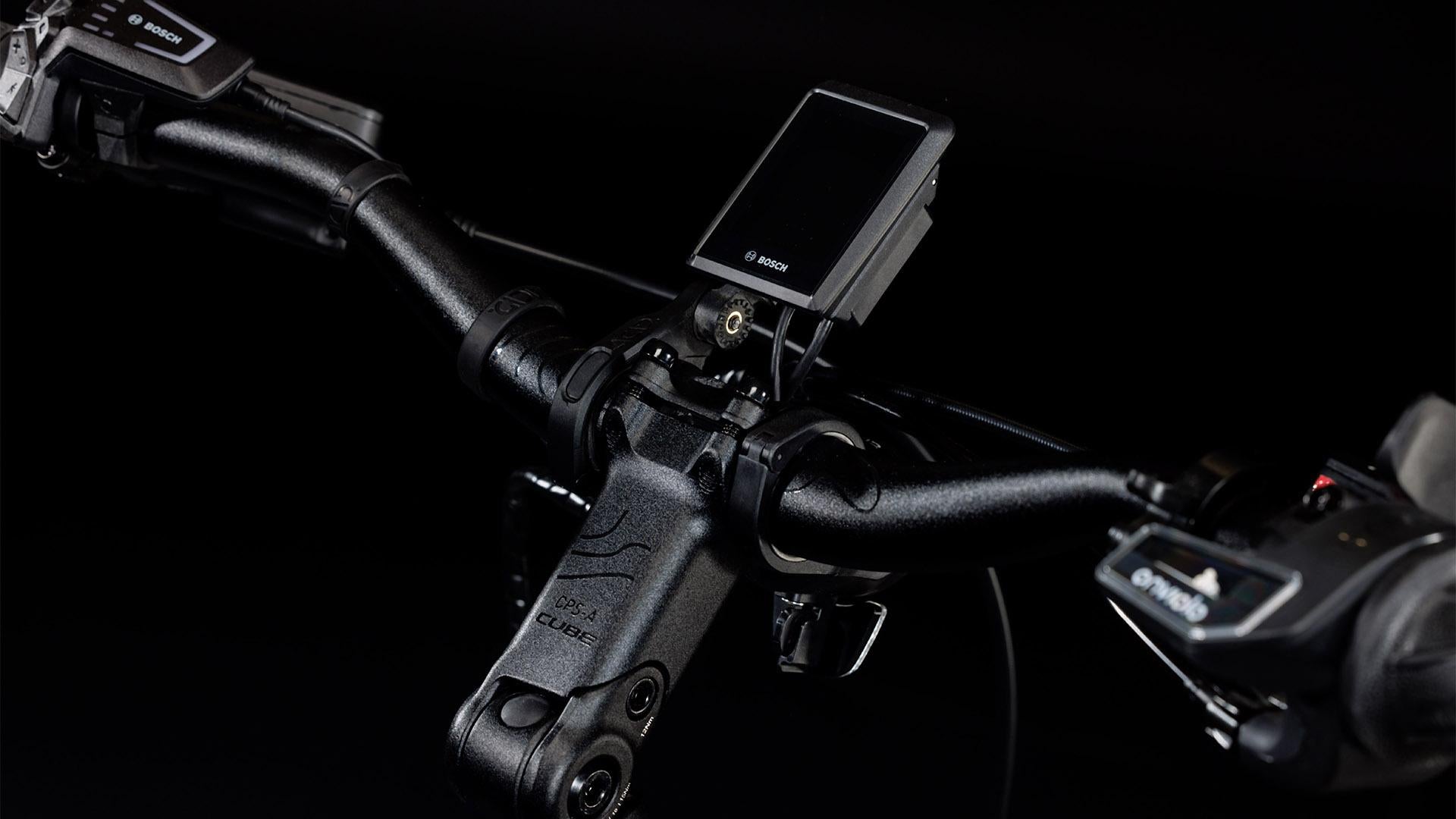 Vélo cargo électrique Cube trike hybrid family 1500 blue´n´reflex