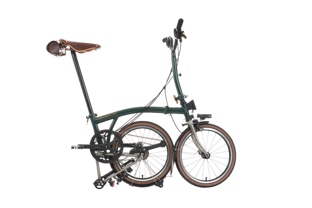 Vélo pliant Brompton x bremont x cheaney p line