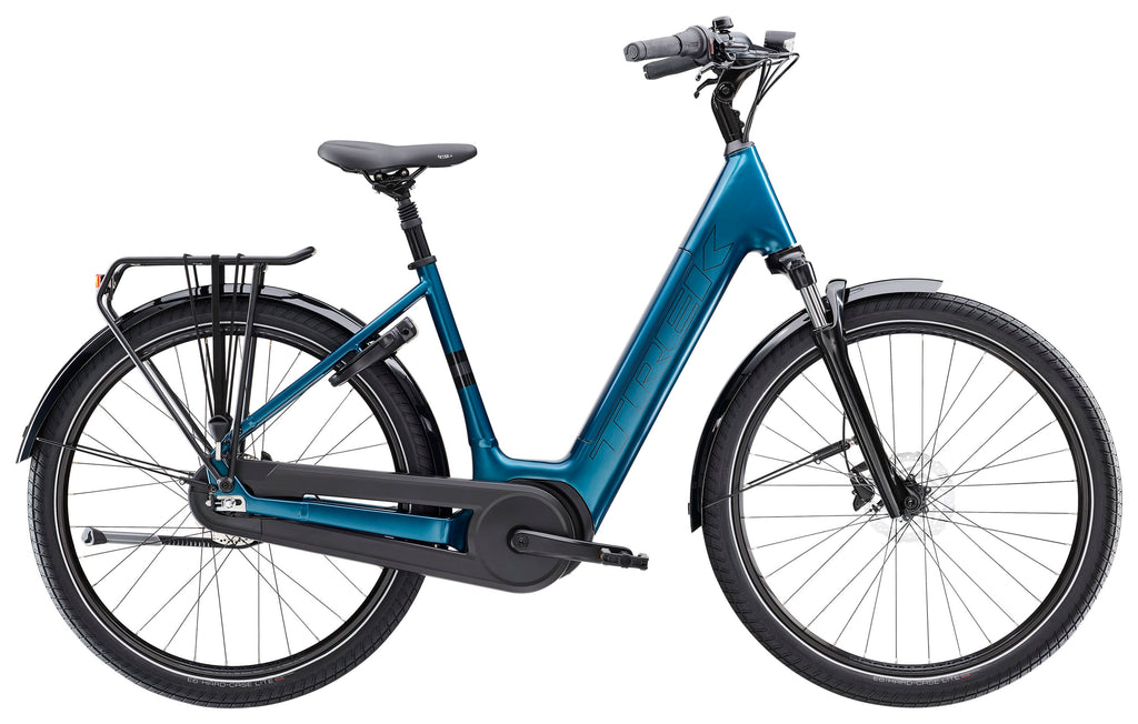 Vélo ville électrique Trek district+ 3 lowstep 400wh