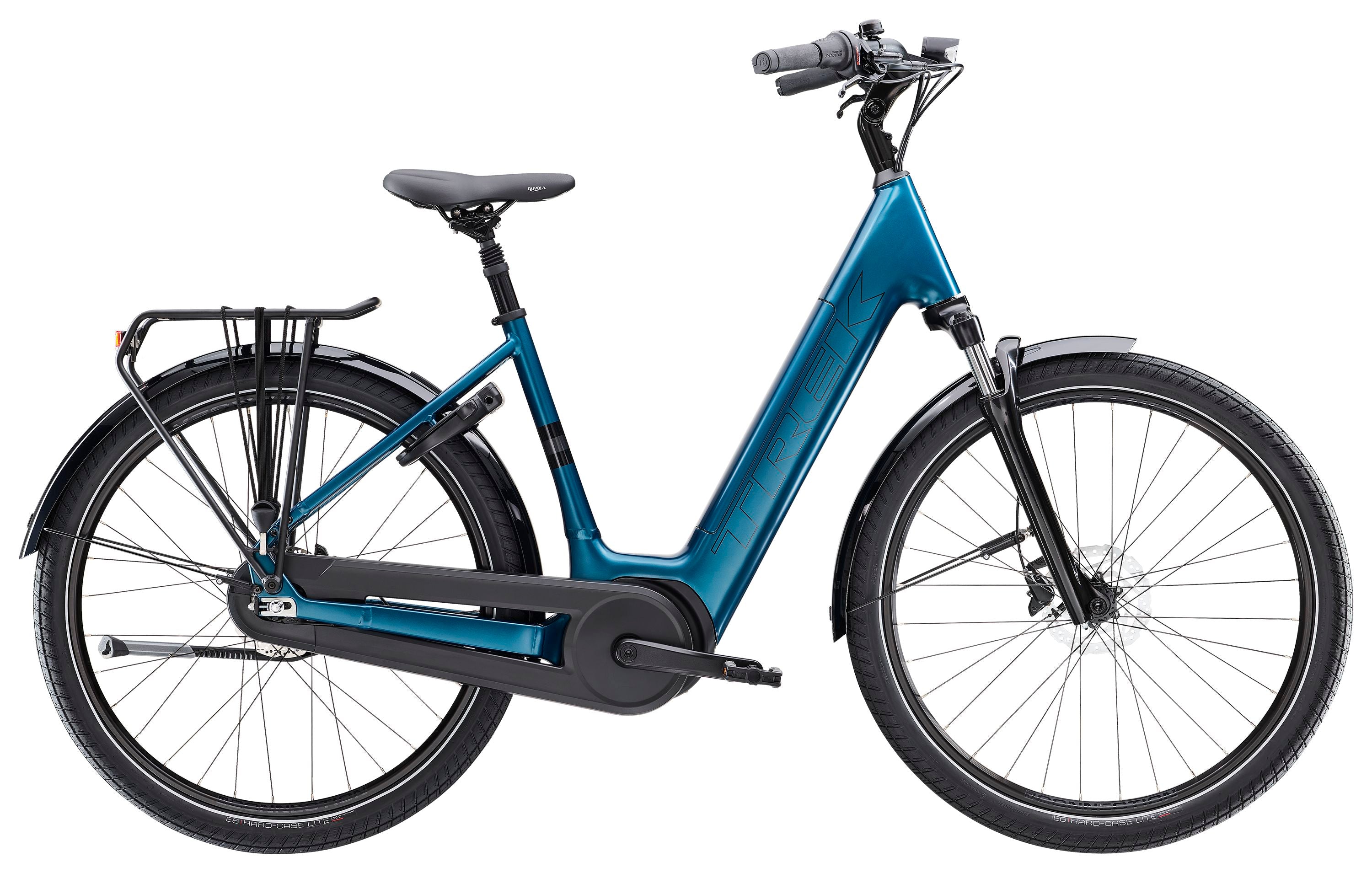Vélo ville électrique Trek district+ 3 lowstep 400wh