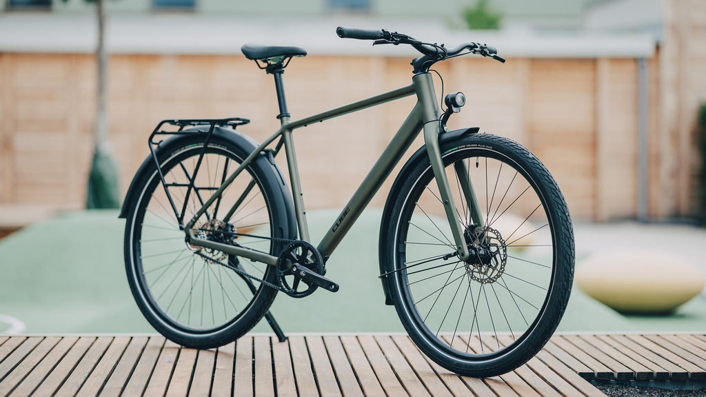 Vélo ville Cube editor one fe reedgreen´n´black