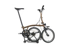 Vélo pliant Brompton p line explore with roller frame - 12 vitesses