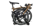 Vélo pliant Brompton p line explore with roller frame - 12 vitesses