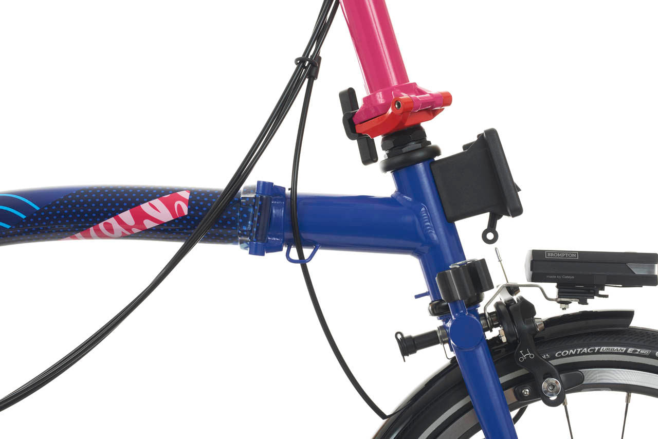 Vélo pliant Brompton paris edition p line