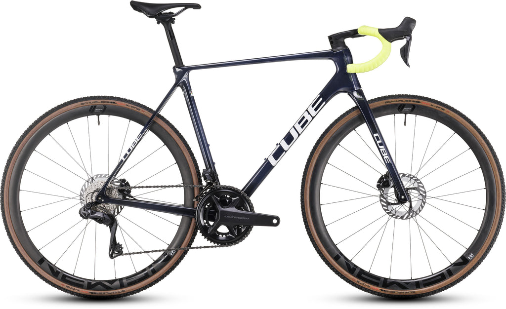 Vélo cyclo-cross Cube cross race c:68x te liquidblue´n´flashyellow