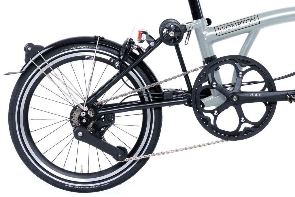 Vélo pliant Brompton p line explore - 12 vitesses
