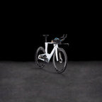 Vélo triathlon Cube aerium race foggrey´n´white