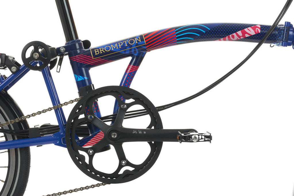 Vélo pliant Brompton paris edition p line