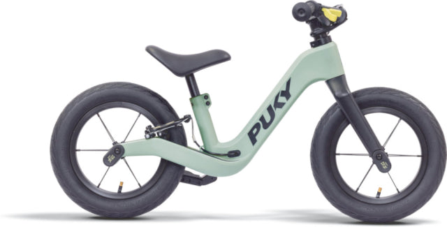 Draisienne draisienne Puky next 12" vert/noir avec pneus 12 pouces et option 14 pouces