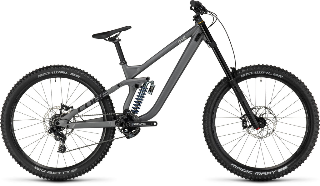 Vtt dh Cube two15 pro 27.5 grey´n´black