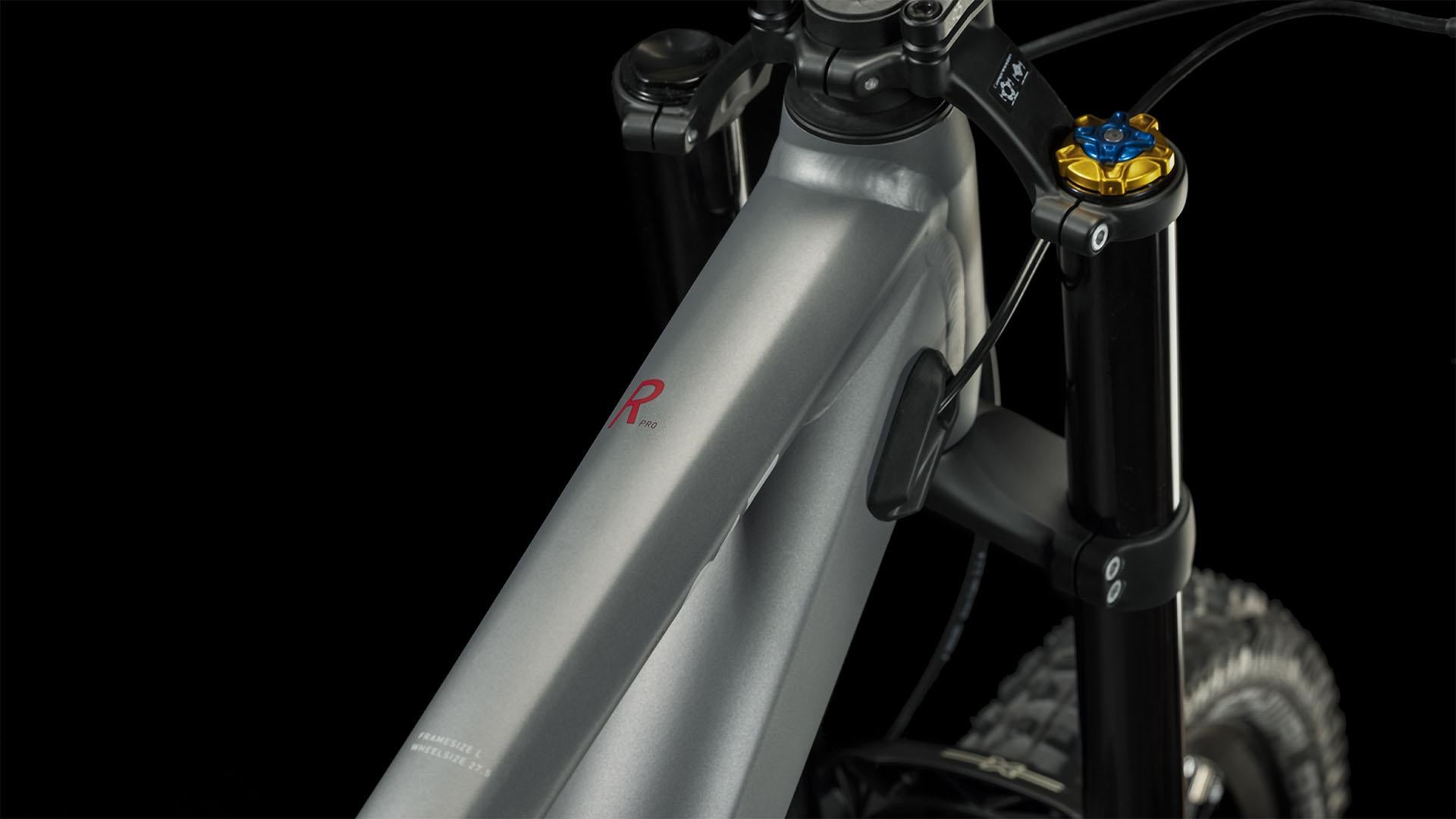 Vtt dh Cube two15 pro 27.5 grey´n´black