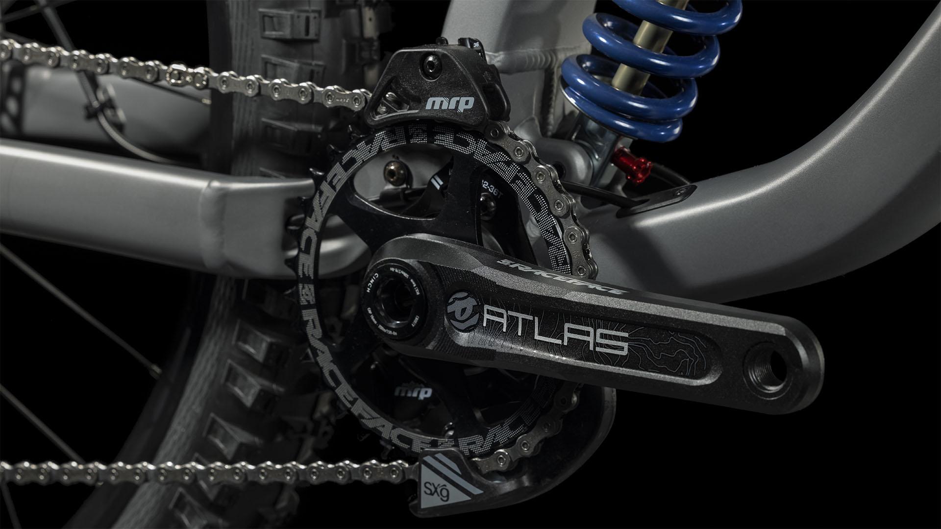 Vtt dh Cube two15 pro 27.5 grey´n´black