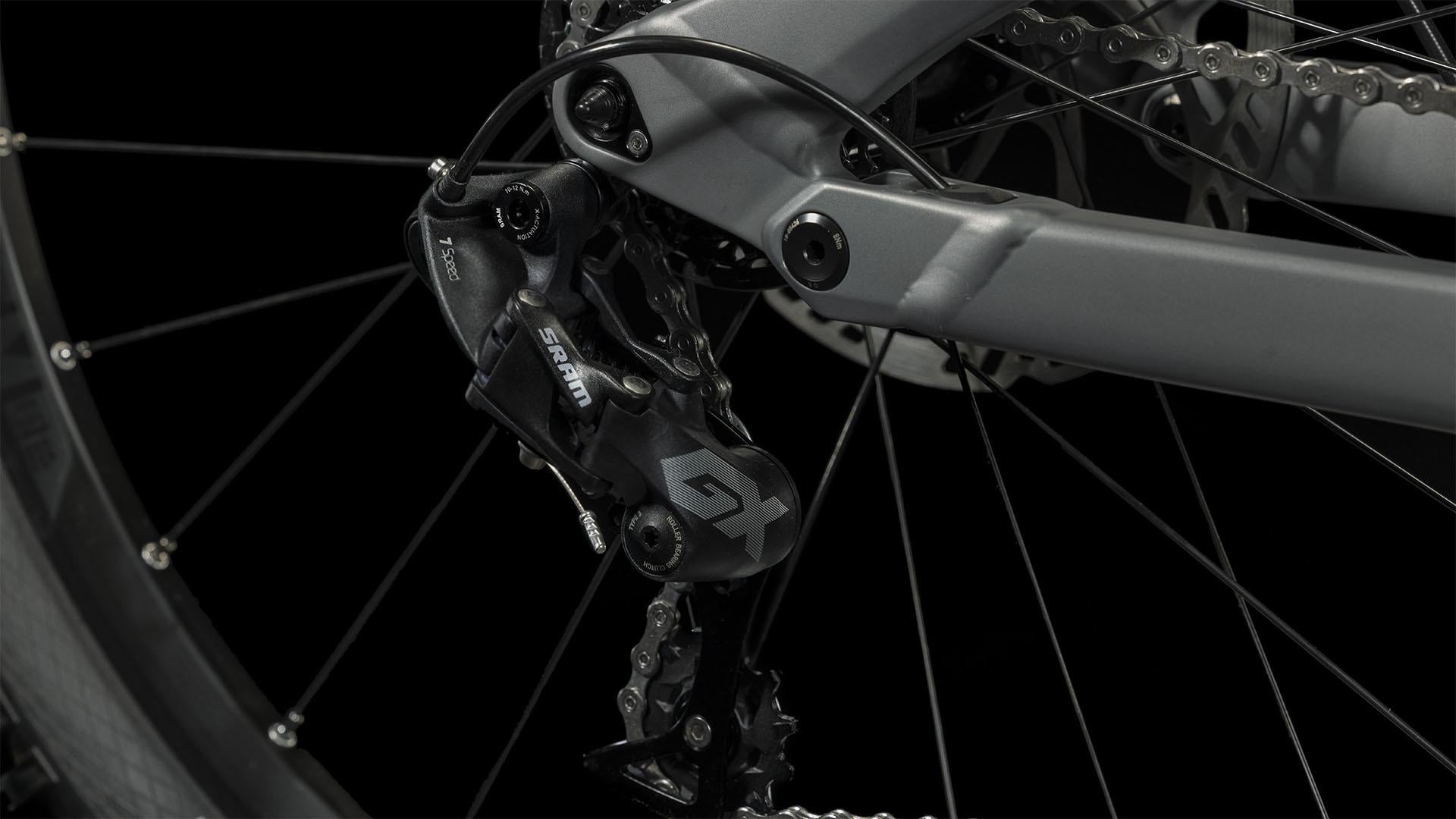 Vtt dh Cube two15 pro 27.5 grey´n´black