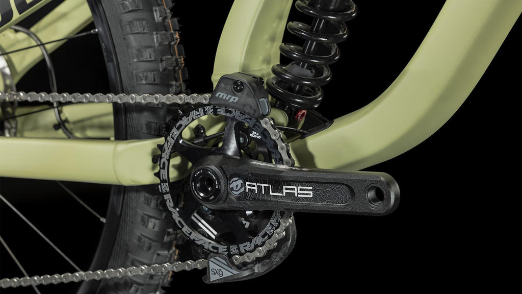 Vtt dh Cube two15 race 27.5 lightolive´n´black