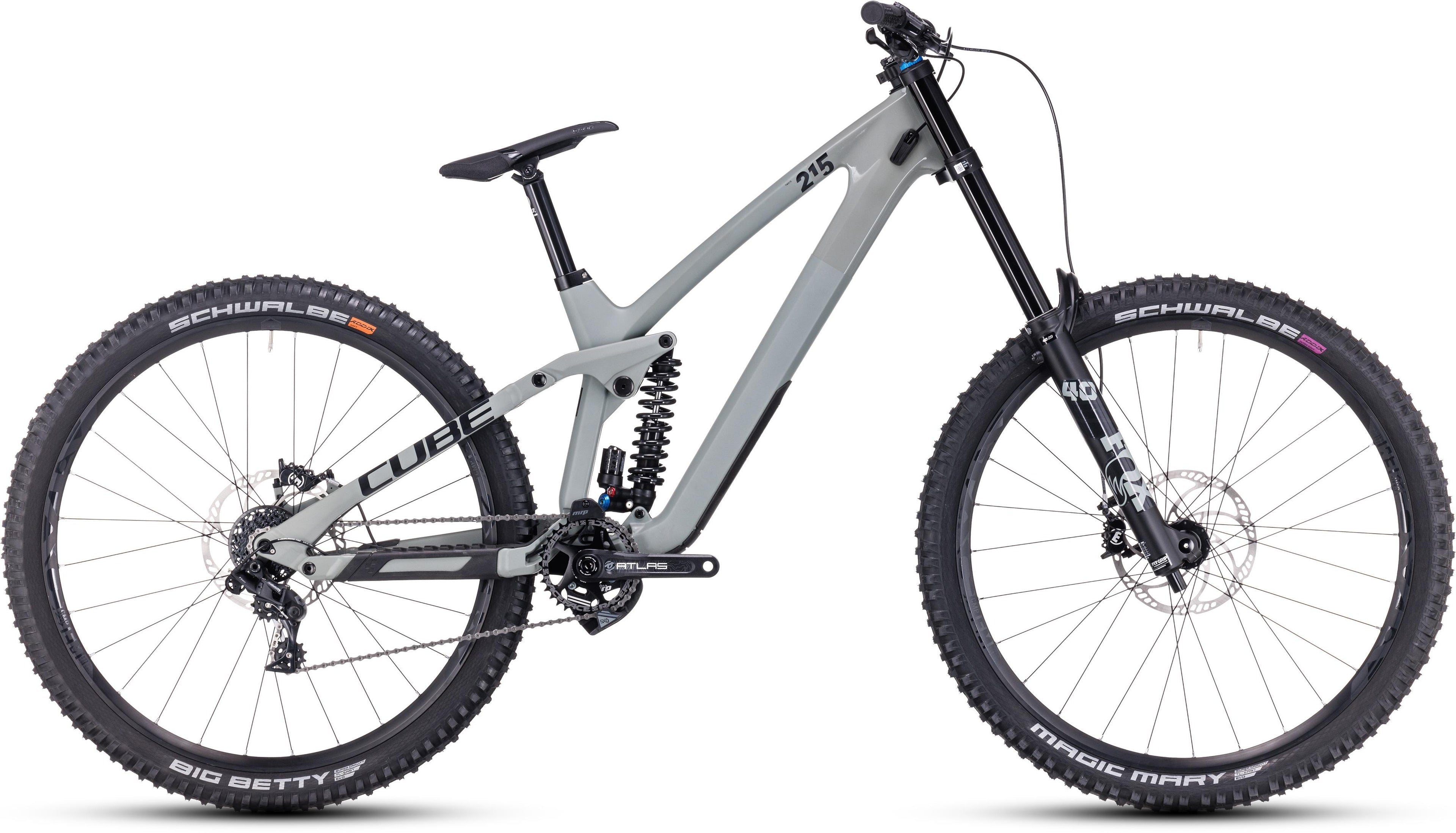 Vtt dh Cube two15 hpc slx 29 swampgrey´n´black