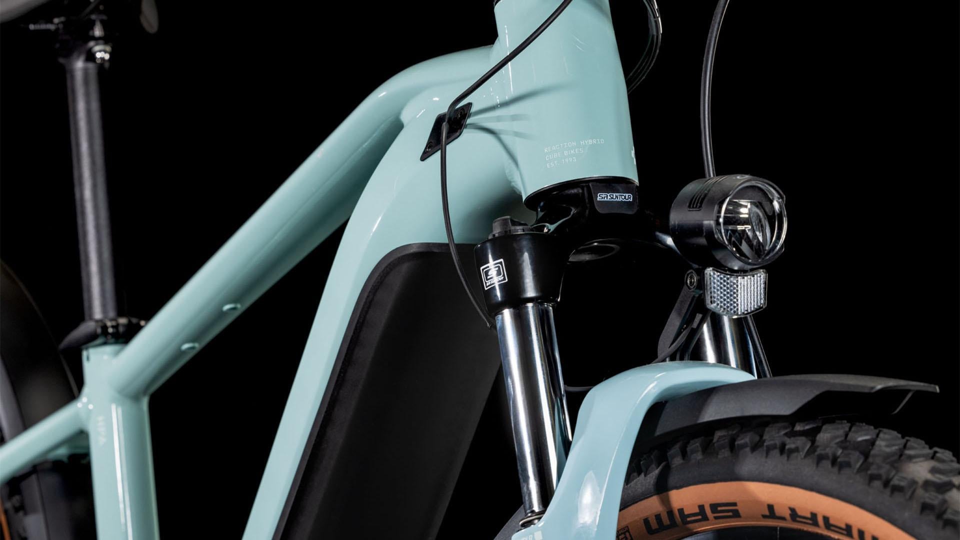 Vtt électrique Cube reaction hybrid performance 500 allroad skylightblue´n´white