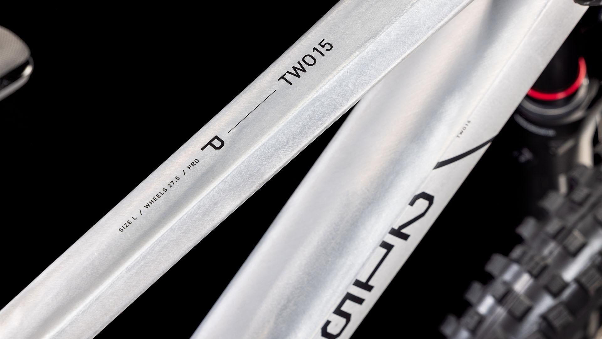 Vtt dh Cube two15 pro 27.5 rawmetal´n´black