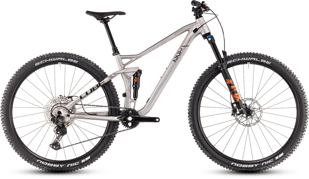 Vtt all-mountain Cube stereo one22 race rawmetal´n´black