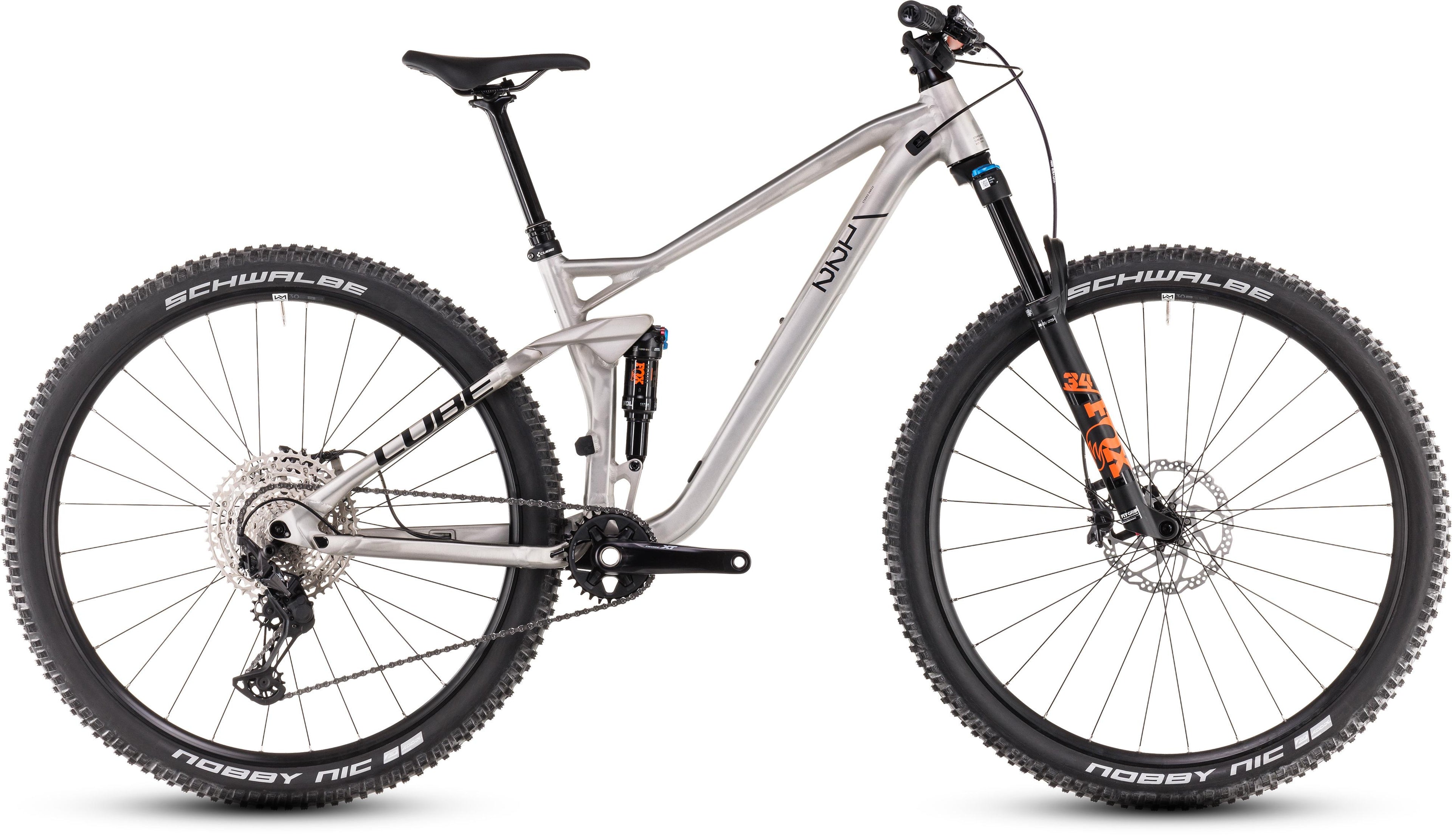 Vtt all-mountain Cube stereo one22 race rawmetal´n´black