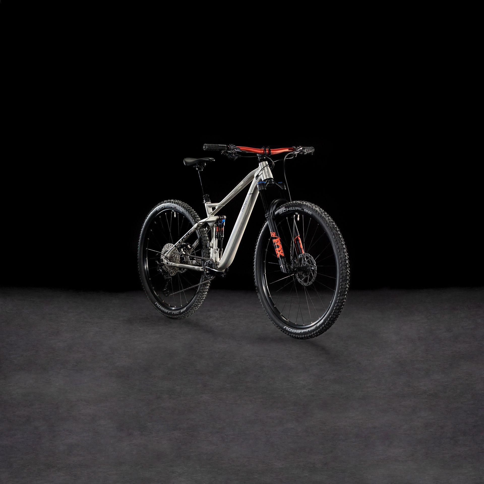 Vtt all-mountain Cube stereo one22 race rawmetal´n´black