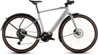 Vélo gravel électrique Cube nulane hybrid c:62 race 400x fe sleekgrey´n´prism