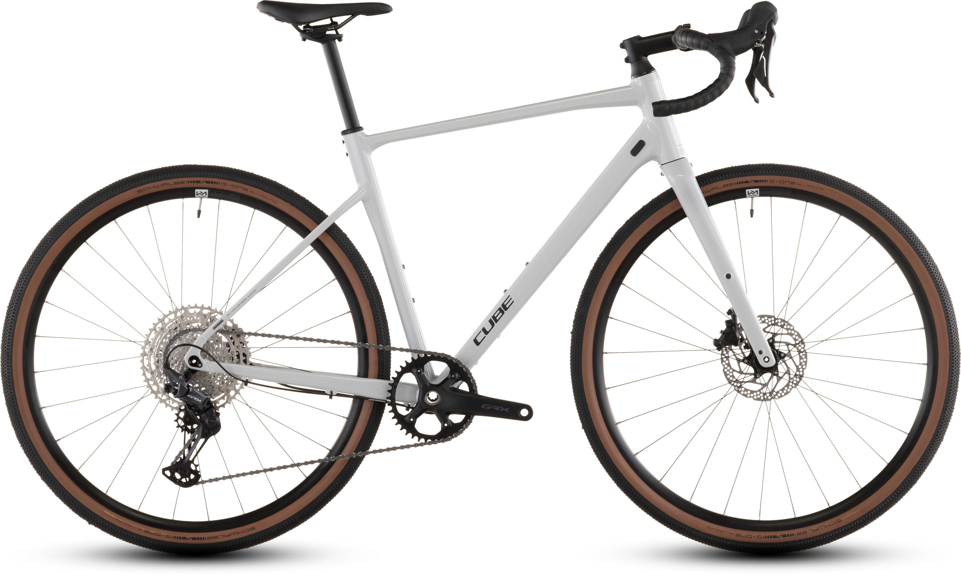 Vélo gravel Cube nuroad ex cotton´n´grey