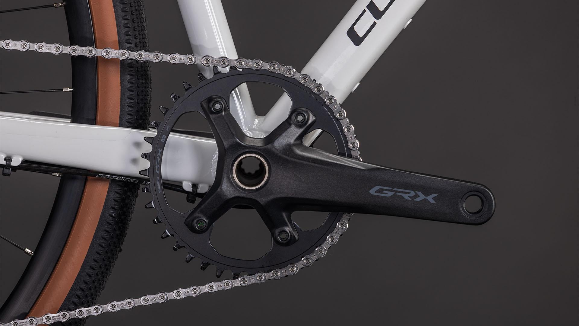 Vélo gravel Cube nuroad ex cotton´n´grey