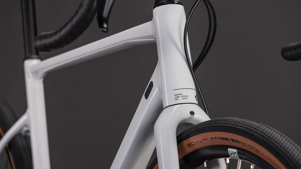 Vélo gravel Cube nuroad ex cotton´n´grey