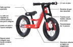 Draisienne Berg biky city rouge 2½-5 ans