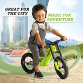 Draisienne Berg biky city vert 2½-5 ans