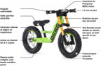 Draisienne Berg biky cross vert 2½-5 ans