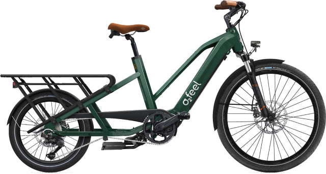 Vélo cargo électrique longtail O2feel o2 feel equo cargo power 4.1 - mid - ipa720 - pack family