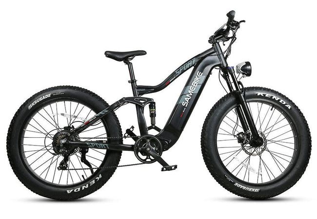 Samebike RSA08 750W Bafang Motor 26″ Fat Bike E-Mountain Bike 17Ah Hover Image